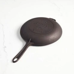 Smithey Ironware No. 10 Cast Iron Chef Skillet -Alfa Grill Shop 10C Angle Back 720x bf155b46 8b87 4a67 aa2f 489fc00ff740