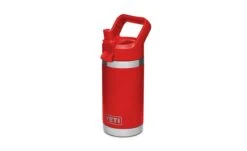 YETI Rambler Jr. 12 Oz Kids Bottle -Alfa Grill Shop 190299 Rambler Junior 12oz Bottle Website Assets Quarter Angle Straw Upright Canyon 1680x1024 v2