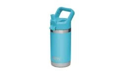 YETI Rambler Jr. 12 Oz Kids Bottle -Alfa Grill Shop 190299 Rambler Junior 12oz Bottle Website Assets Quarter Angle Straw Upright Reef 1680x1024 v2