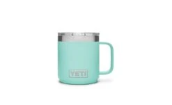 YETI 10 Oz Rambler Mug W/ Magslider Lid -Alfa Grill Shop 190300 Rambler 10oz Stackable Mug Single Unit Front Seafoam 1680x1024 1