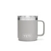 YETI 10 Oz Rambler Mug W/ Magslider Lid -Alfa Grill Shop 200614 Rambler 10oz Mug Single Front Granite Gray 1680x1024 1