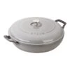Staub 3.5 Qt. Cast Iron Braiser -Alfa Grill Shop 40511 979 0 1