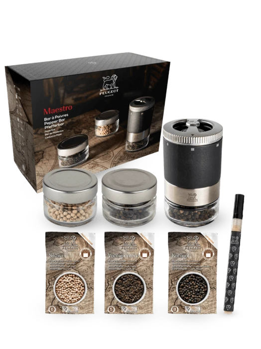 Peugeot Maestro Gift Box W/ Pepper Mill 3 Peugeot Maestro Gift Box W/ Pepper Mill