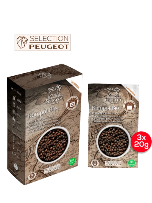 Peugeot Kampot Bio Black Pepper 3 Peugeot Kampot Bio Black Pepper