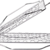 Napoleon Flexible Grill Basket 57012 -Alfa Grill Shop 57012 expandable grill basket open 800px