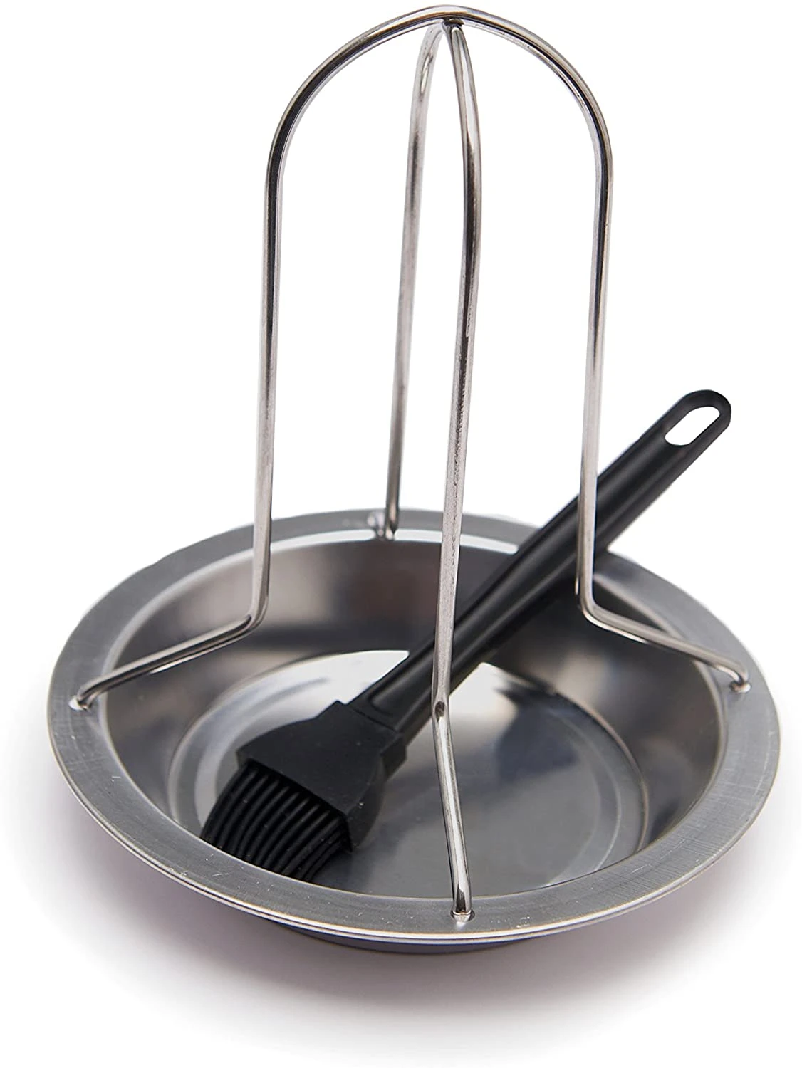 Grill Pro Stainless Steel Chicken Roaster 3 Grill Pro Stainless Steel Chicken Roaster