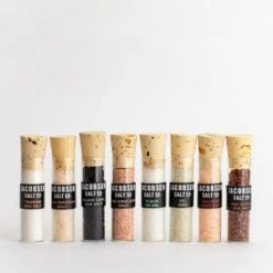 Jacobsen Salt Co. Eight Vial Sourced Salt Set