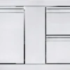 Napoleon 42" X 16" Single Door & Double Drawer Combo BI-4216-1D2DR -Alfa Grill Shop BI 4216 1D2DR Str 800px