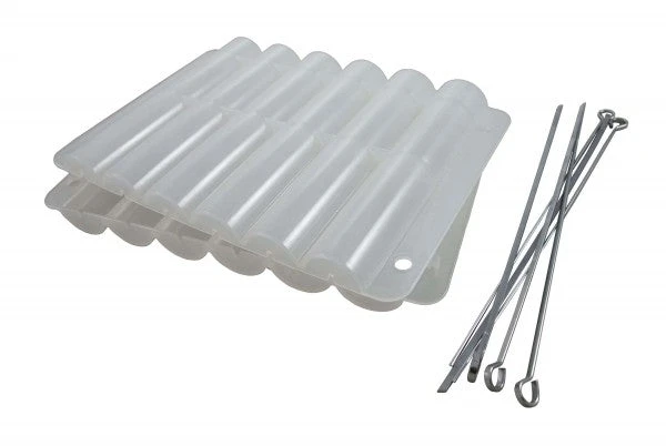 Charcoal Companion Skewer Express Easy Kabob Loader 3 Charcoal Companion Skewer Express Easy Kabob Loader