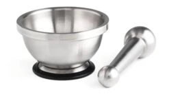 Mastrad Stainless Steel Mortar & Pestle