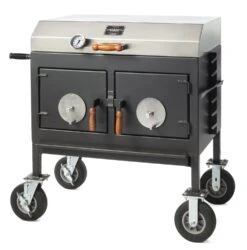 Flattop Adjustable Charcoal Grill -Alfa Grill Shop Flat Top Charcoal 3