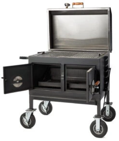 Flattop Adjustable Charcoal Grill -Alfa Grill Shop Flat Top Charcoal Open 1200x1412 1