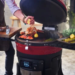 Kamado Joe Konnected Joe Digital Charcoal Grill And Smoker IN-STOCK NOW -Alfa Grill Shop KJ15041123 15 LifestyleFood