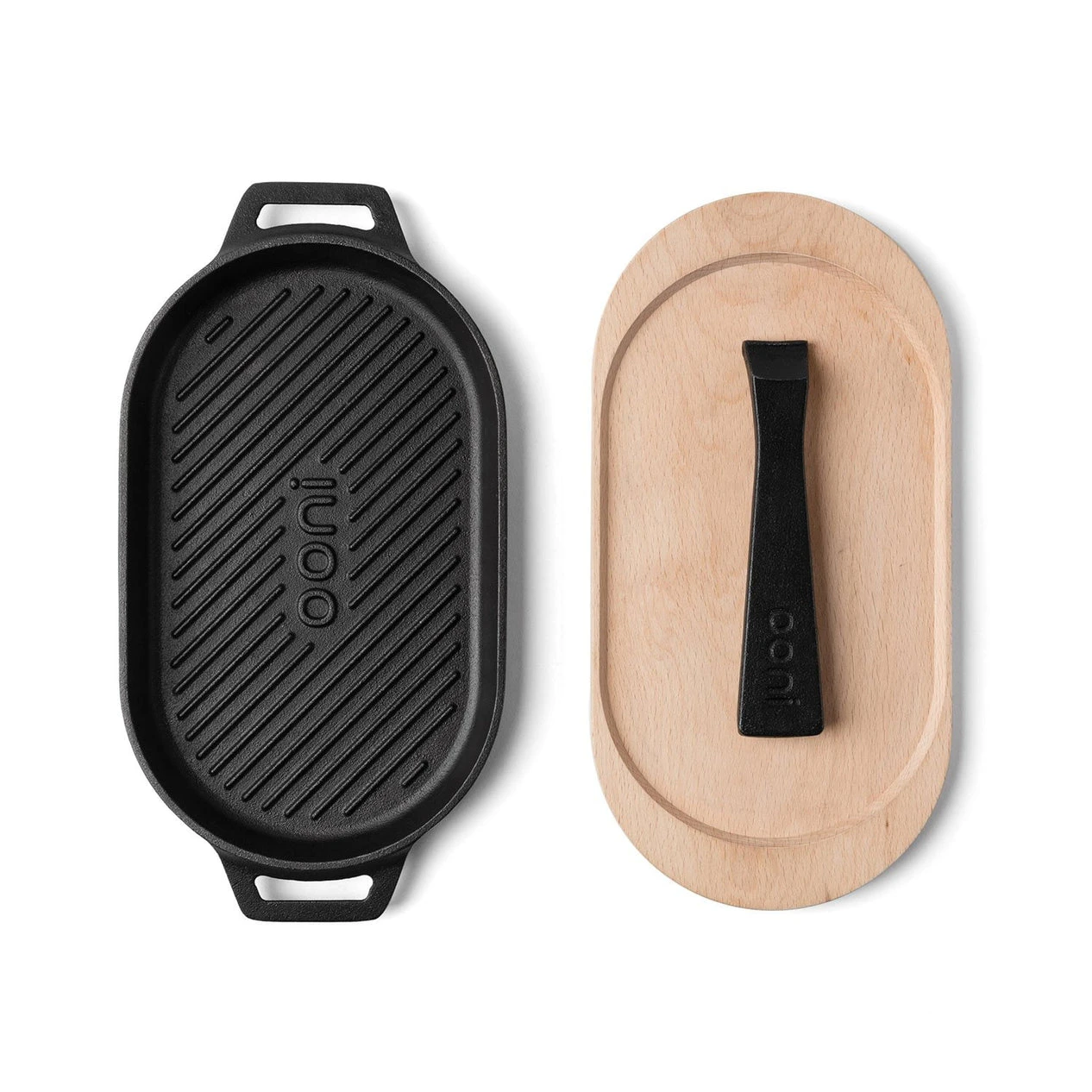 Ooni Cast Iron Grizzler Pan 4 Ooni Cast Iron Grizzler Pan - Image 2