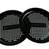 Pizzacraft 8" Porcelain-Coated Personal Pizza Pan – Set Of 2 -Alfa Grill Shop PC0315 porcelain pizza pans 8 inch w