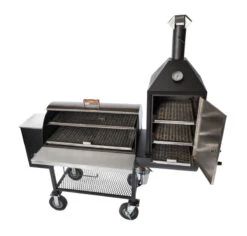 Maverick 1250 Pellet Grill W/ Upright Smoke Box -Alfa Grill Shop Pellet Grill W Upright 3 800x763 1