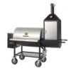 Maverick 1250 Pellet Grill W/ Upright Smoke Box -Alfa Grill Shop Pellet Grill W Upright 600x572 1