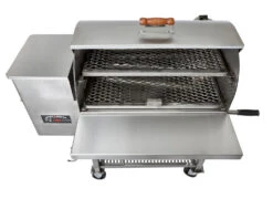 Stainless Steel Maverick 850 Wood Pellet Grill -Alfa Grill Shop Pitts and Spitts0173