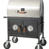 Adjustable Charcoal Grill -Alfa Grill Shop Roll Top Charcoal No Shelf
