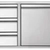 Twin Eagles Three Door/Drawer Combo -Alfa Grill Shop TEDD423 B
