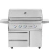 Twin Eagles 42" Grill Base W/ Storage Drawers, Single Door -Alfa Grill Shop TEGB42SD