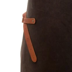 Xapron Utah Leather Apron -Alfa Grill Shop Utah Choco Zoom