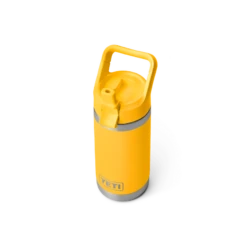 YETI Rambler Jr. 12 Oz Kids Bottle -Alfa Grill Shop W YETI RJR 12oz Alpine Yellow Yellow 3qtr Straw Up 5109 Layers F TransparentBG 2400x2400 4c6ff6eb 6f89 4f3b 8d7e 1bc90eee3fc9