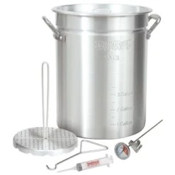 Bayou Classic 30 Quart Aluminum Turkey Fryer Pot