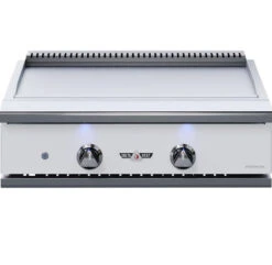 Delta Heat 32” Teppanyaki Flat Top Griddle -Alfa Grill Shop deltaheatteppenyakiwhite