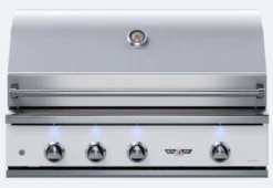 Delta Heat 32” Outdoor Gas Grill W/ Infrared Rotisserie -Alfa Grill Shop deltaheatwhite