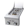 Delta Heat Double Side Burner, (NG) -Alfa Grill Shop dhsb2 b