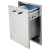 18" Delta Heat Tall Trash Drawer (Single Or Double) -Alfa Grill Shop dhtd18t b