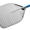 GI Metal 14" Perforated Aluminum Pizza Peel -Alfa Grill Shop pala 20rett 20forata